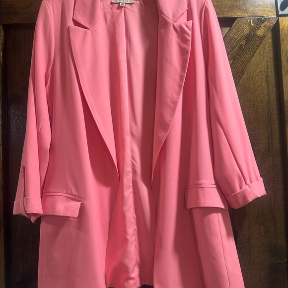 HYFVE Jackets & Blazers - HYFVE Vibrant Pink Blazer